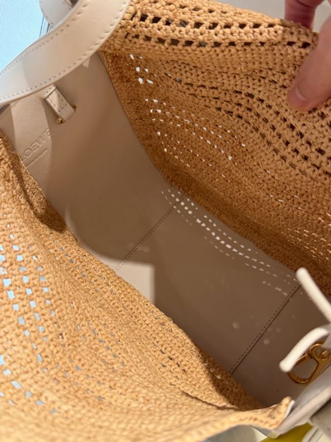 LOEWE Paula’s Ibiza 拉菲草編肩背包  🤍 近全新｜附件完整｜春夏最受歡迎系列-4
