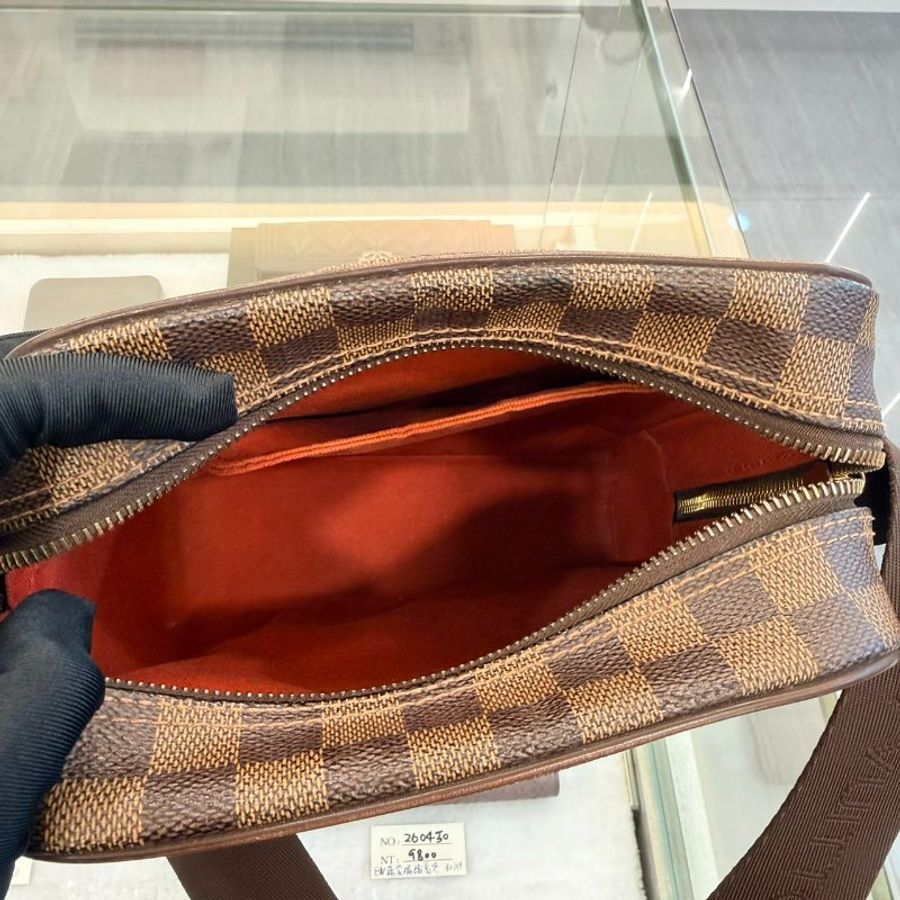 *SHIHNA名牌精品* LV N41442 DAMIER棋盤格豆腐包-5