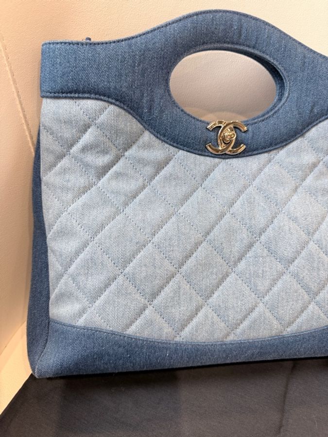 CHANEL✨2026年AS4133經典牛仔丹寧迷你31包-2