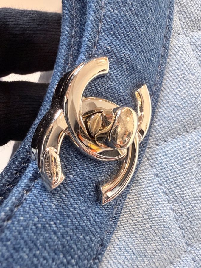CHANEL✨2026年AS4133經典牛仔丹寧迷你31包-10