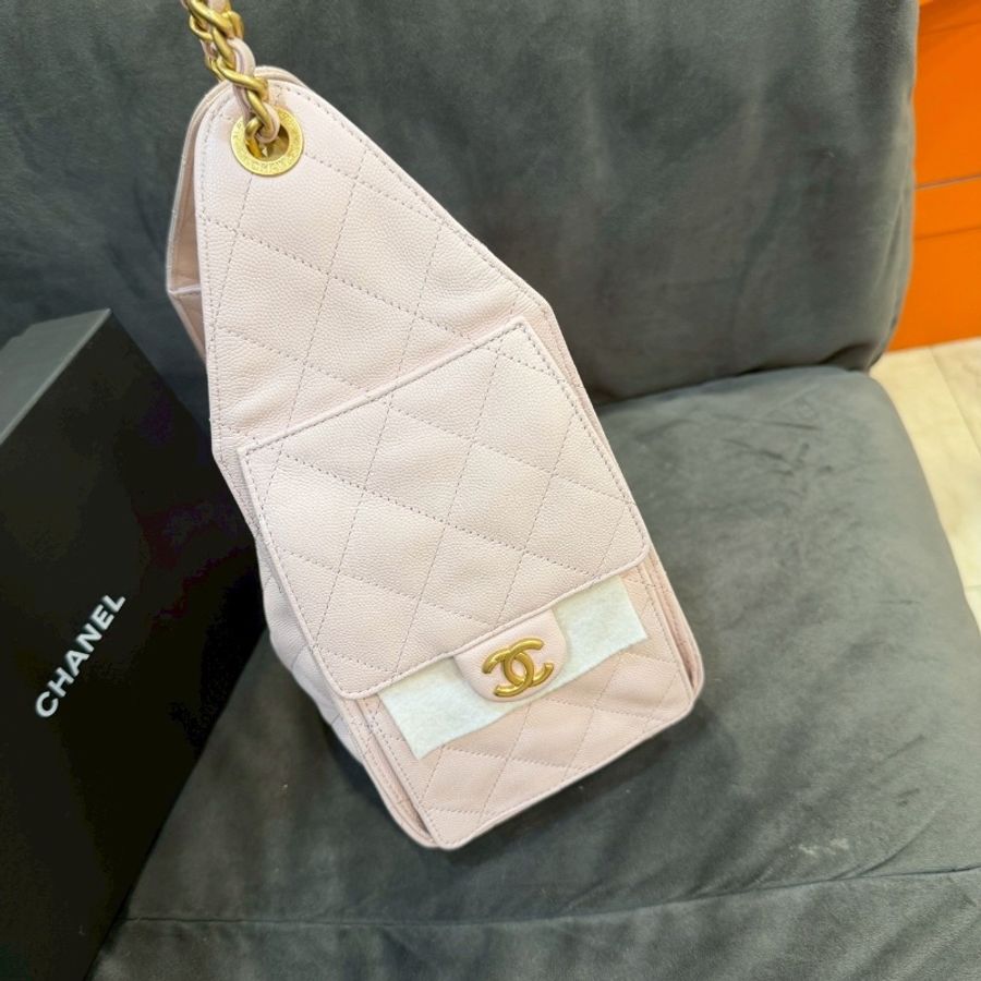全新全配🌷#香奈兒 #櫻花粉 #小號25bag #2026購證-6