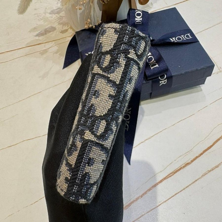 *SHIHNA名牌精品* Dior Oblique 緹花對折短夾-1