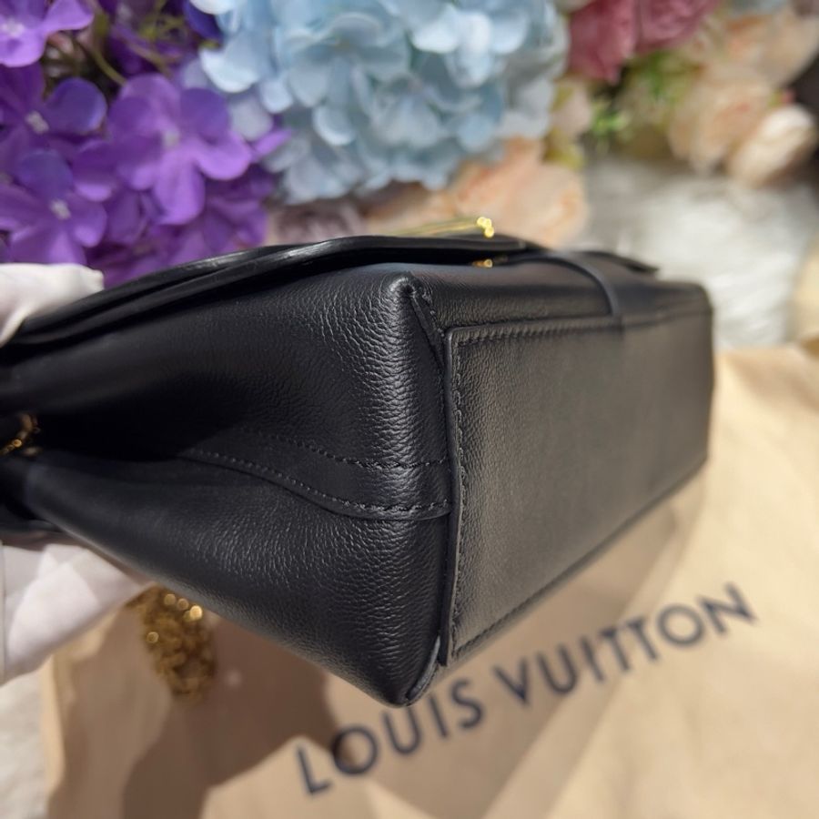 LV 路易威登 very chain 牛皮郵差包-5