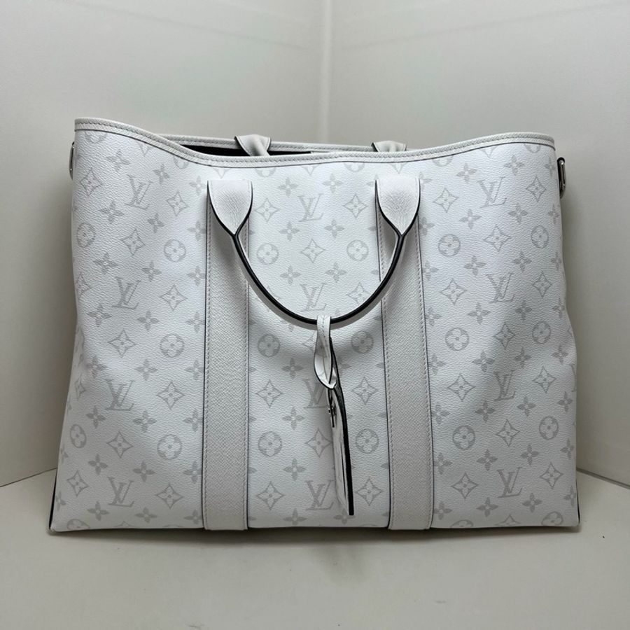 【威選精品】🤍 Louis Vuitton 白色 Monogram 托特包｜芯片款 🤍-1
