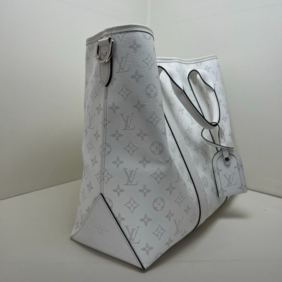 【威選精品】🤍 Louis Vuitton 白色 Monogram 托特包｜芯片款 🤍-2