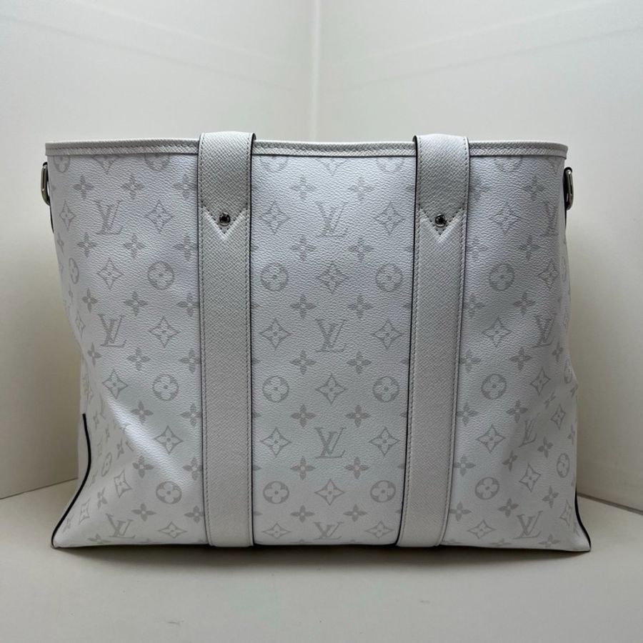 【威選精品】🤍 Louis Vuitton 白色 Monogram 托特包｜芯片款 🤍-7