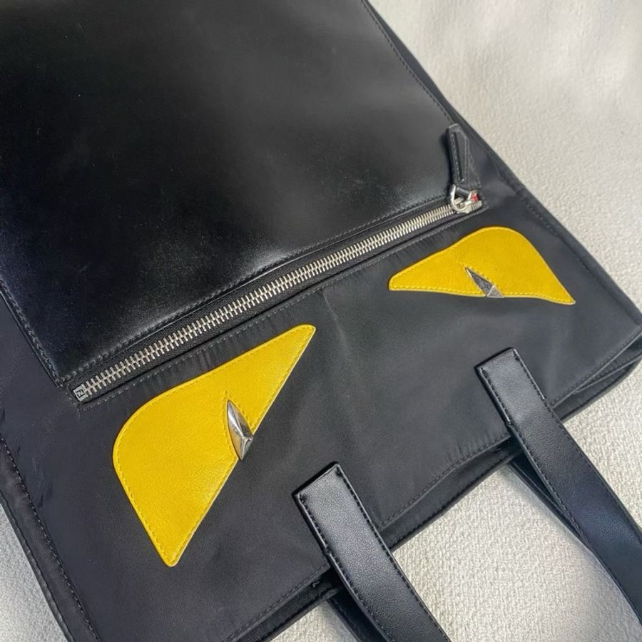 【威選精品】🖤 FENDI Monster 小怪獸手提托特包 🖤-4