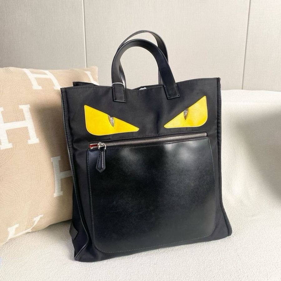 【威選精品】🖤 FENDI Monster 小怪獸手提托特包 🖤-5