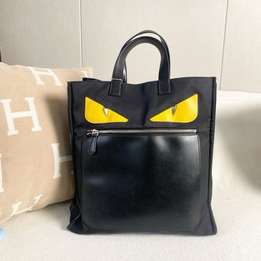 【威選精品】🖤 FENDI Monster 小怪獸手提托特包 🖤-6