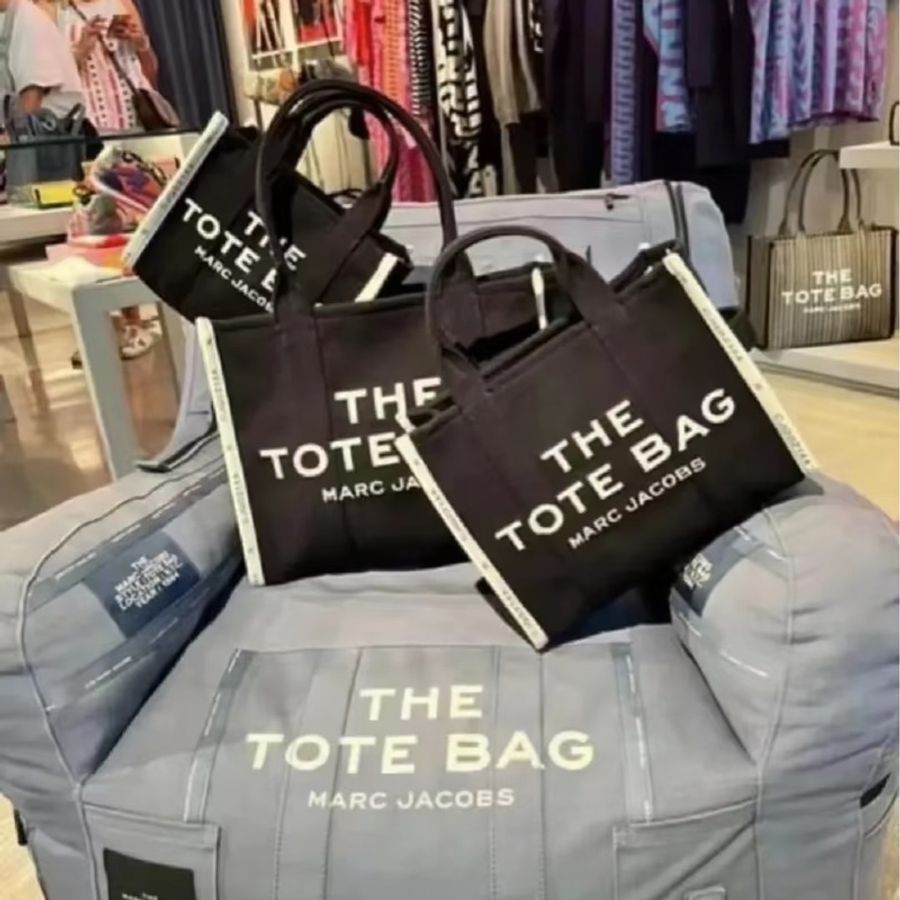 MARC JACOBS MJ The Jacquard 中型 提花 托特包 購物包 購物袋 肩背包 斜背包 手提包-1