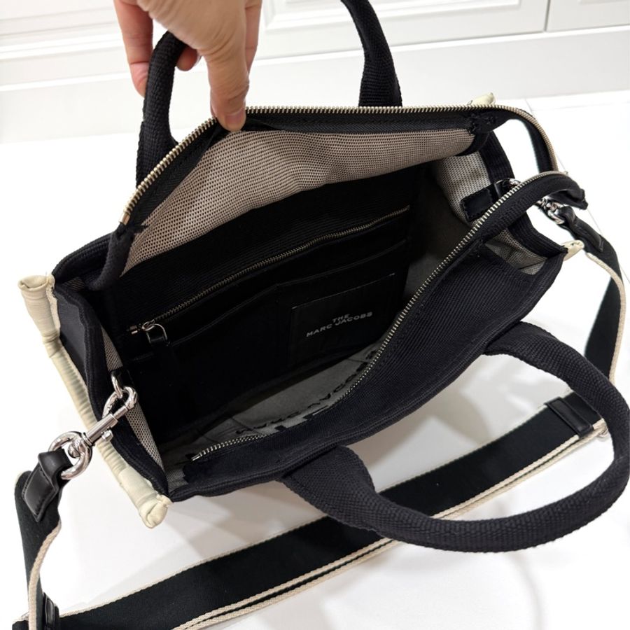 MARC JACOBS MJ The Jacquard 中型 提花 托特包 購物包 購物袋 肩背包 斜背包 手提包-16