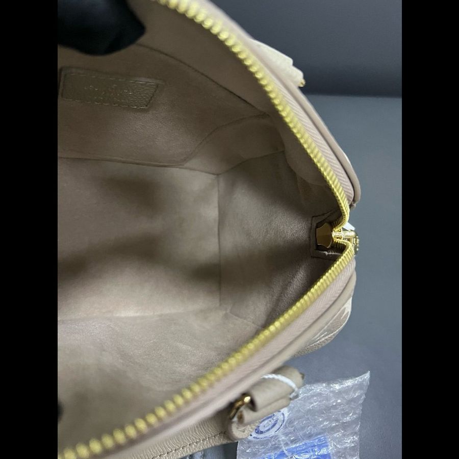 LV speedy20 大象灰全皮-14