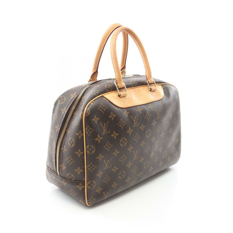 路易威登 Deauville Bowling Vanity 手提包 M47270 Monogram 帆布 二手女士-1