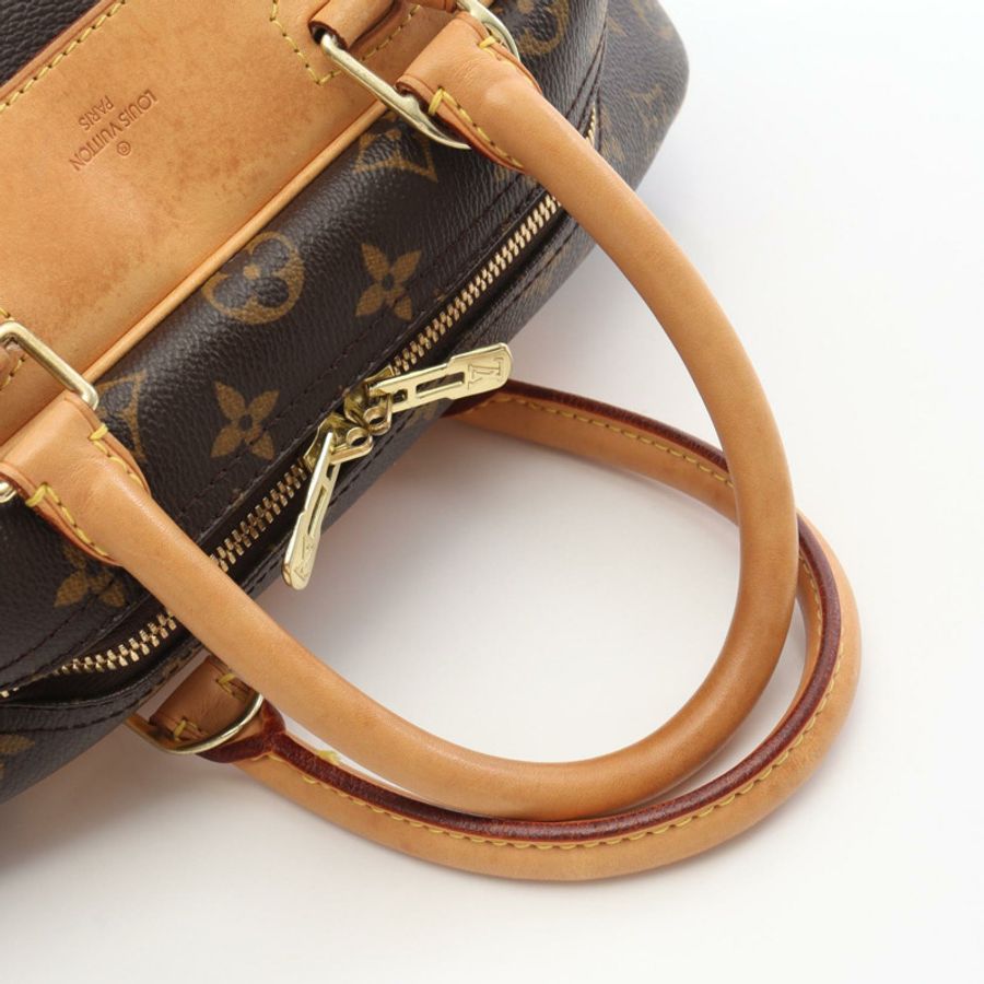 路易威登 Deauville Bowling Vanity 手提包 M47270 Monogram 帆布 二手女士-5