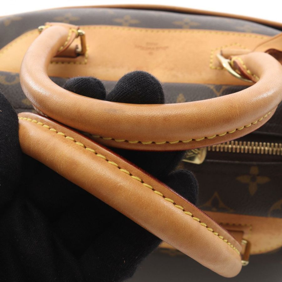 路易威登 Deauville Bowling Vanity 手提包 M47270 Monogram 帆布 二手女士-6
