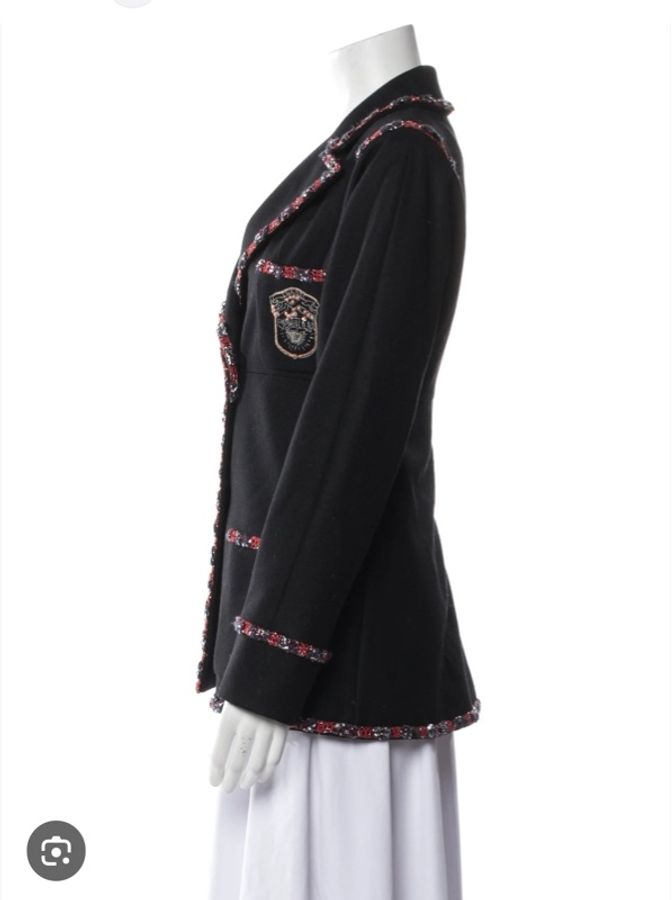 Chanel翻領Tweed外套-2