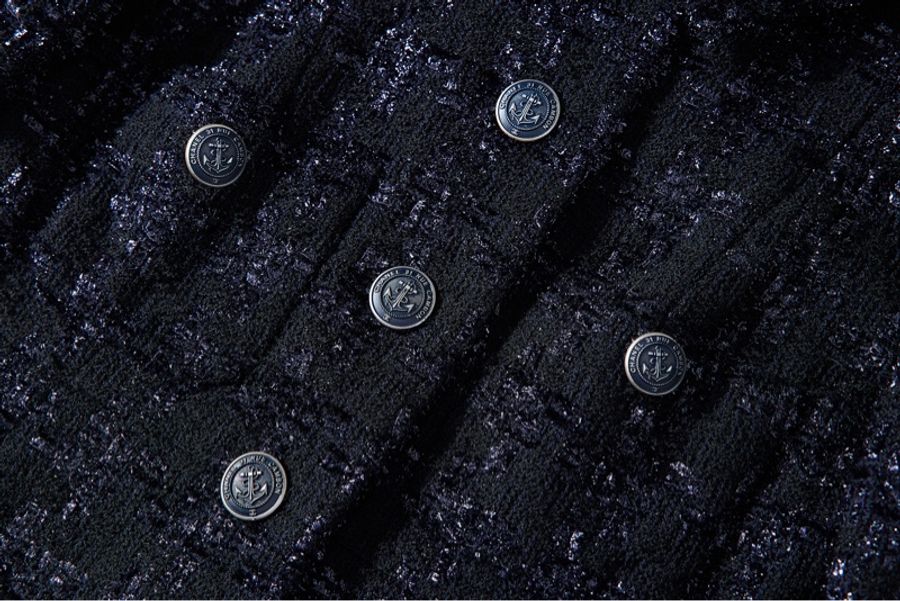 Chanel翻領Tweed外套 有備用扣-4