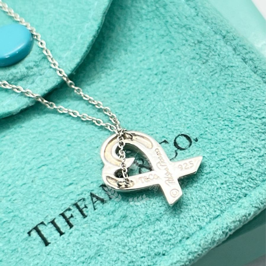 ~~趴趴小舖~~極新正品Tiffany &Co  Loving Heart愛心項鍊(S號)2606261381-7