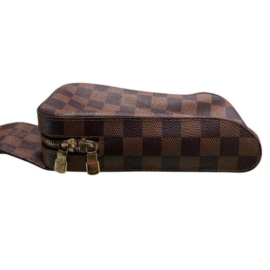 LOUIS VUITTON 路易威登 N51994 GERONIMOS 胸包 PVC帆布 棕色  金釦-3