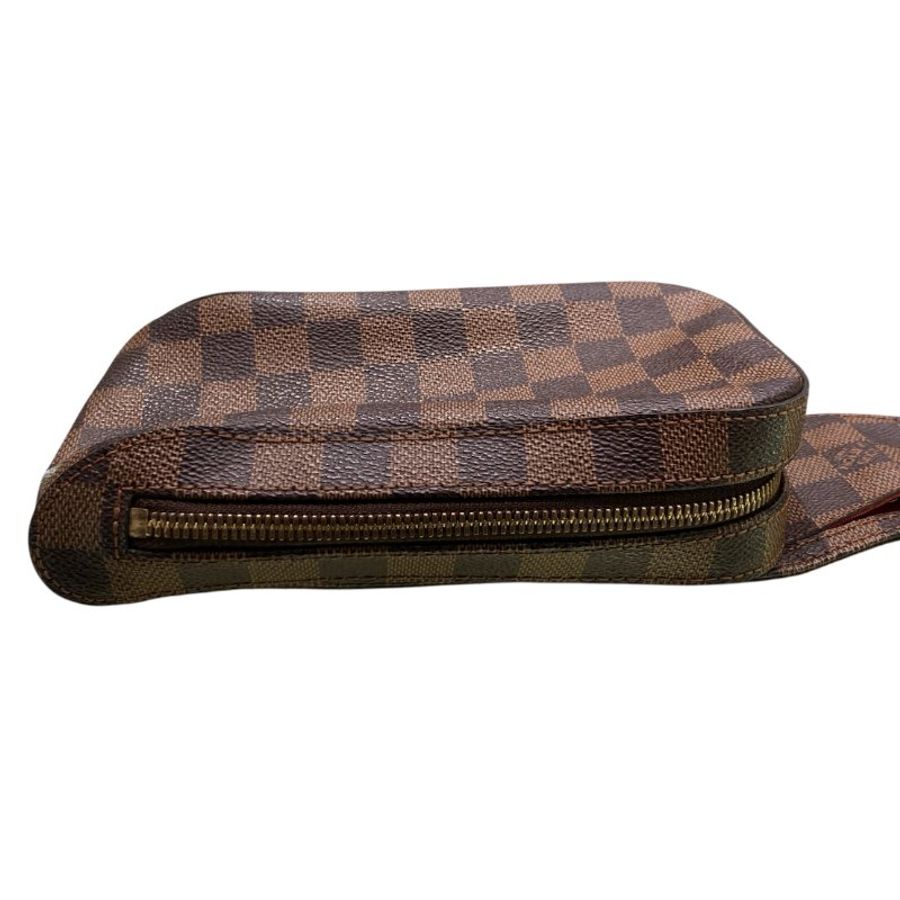 LOUIS VUITTON 路易威登 N51994 GERONIMOS 胸包 PVC帆布 棕色  金釦-4