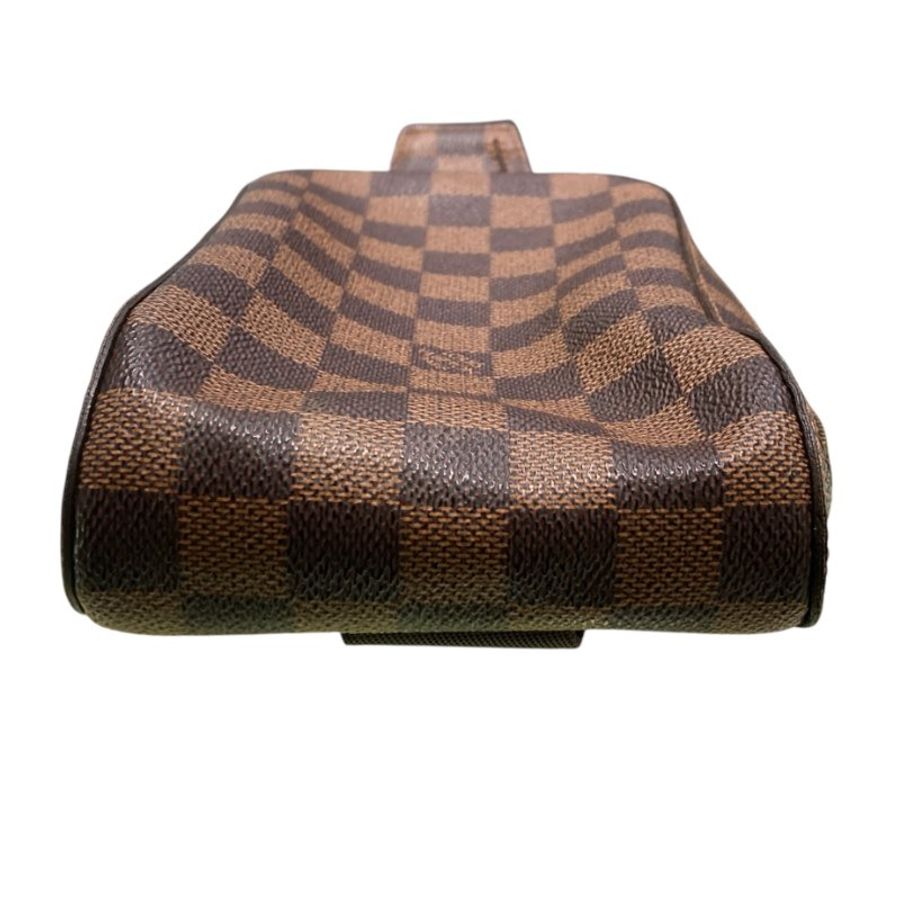 LOUIS VUITTON 路易威登 N51994 GERONIMOS 胸包 PVC帆布 棕色  金釦-5