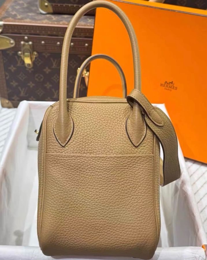 Hermes 愛馬仕lindy 26 餅乾色金扣 TC皮 B刻-2