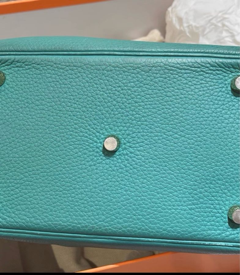 Hermes Lindy26 金扣 togo皮 D刻-4