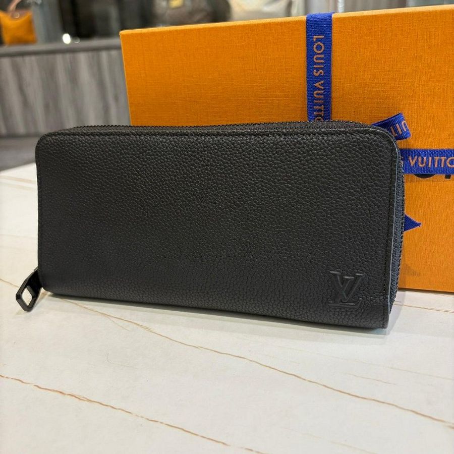 *SHIHNA名牌精品* LV M25959 橫式拉鍊錢包 (黑)-0