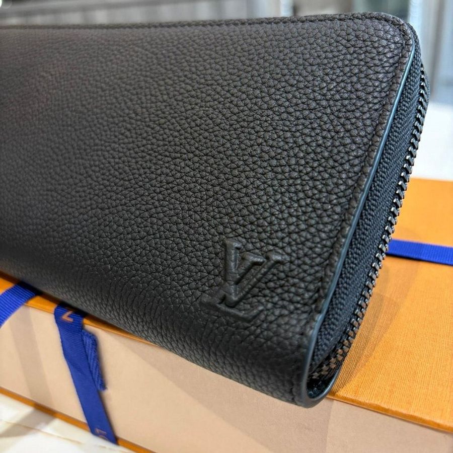 *SHIHNA名牌精品* LV M25959 橫式拉鍊錢包 (黑)-2