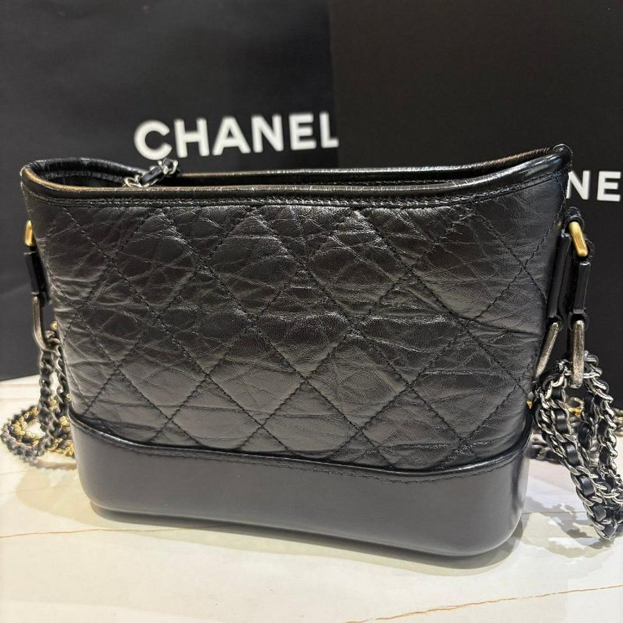 *SHIHNA名牌精品* CHANEL Gabrielle 雙鏈 小號 流浪包(保卡款)-7