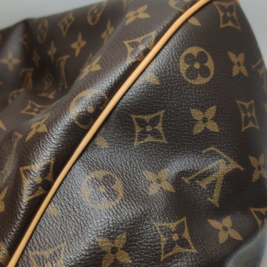 Louis Vuitton (LV) Tivoli大號植鞣革Monogram印花褶襉肩包-22