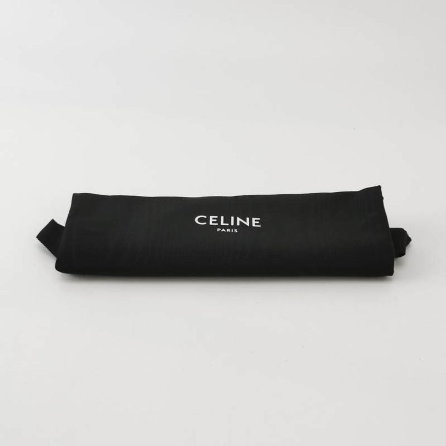 Celine Box Triomphe小號牛皮純色凱旋門Logo單肩包-7