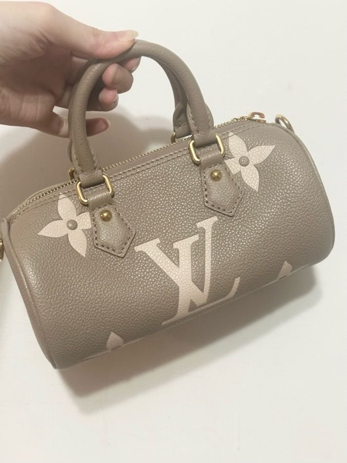 LV Papillon BB 斑鳩灰 近全新有購證-1