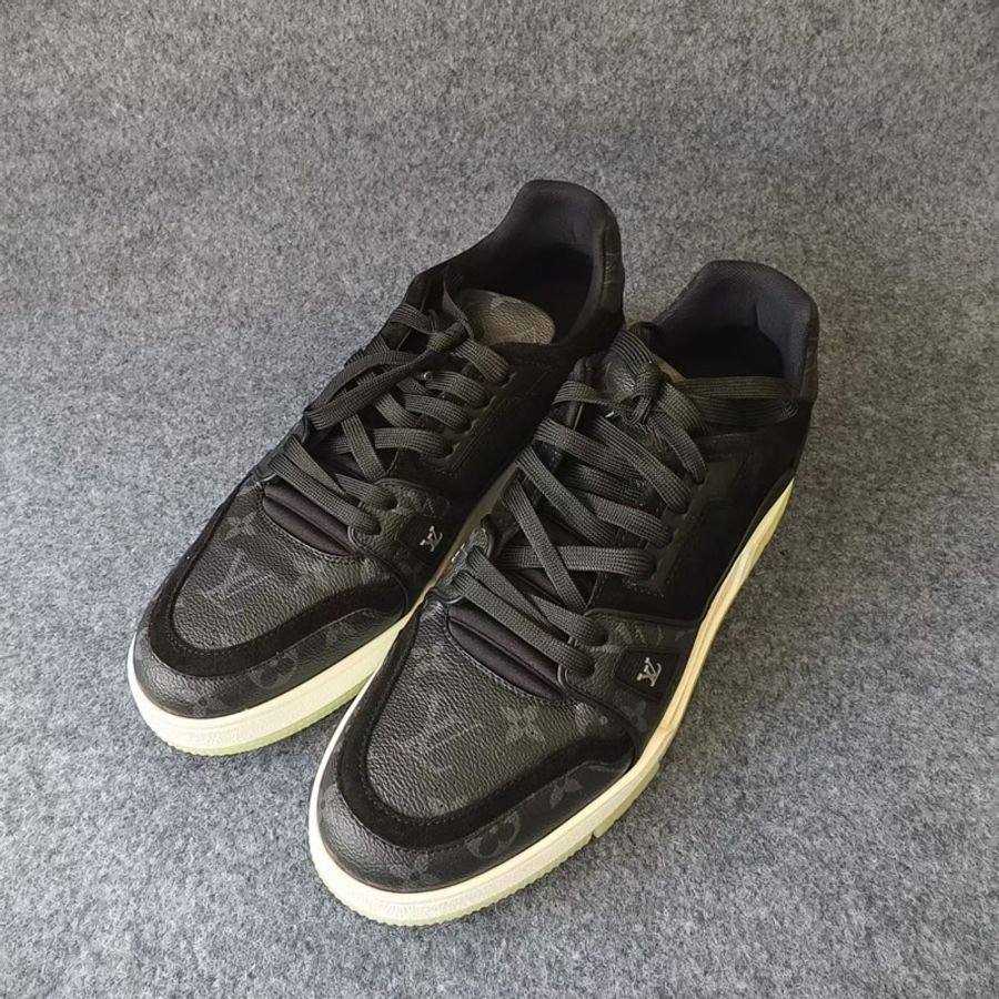 Louis Vuitton 路易威登 LV Trainer 黑老花運動鞋 尺碼 42-0