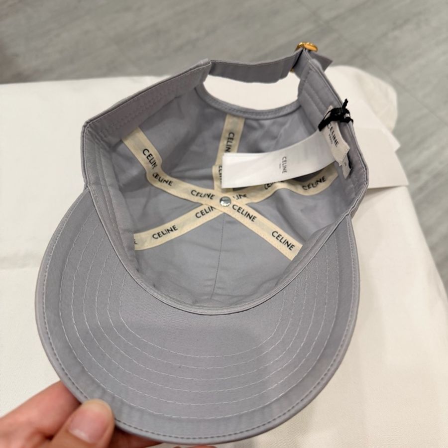 Celine 凱旋門 棒球帽 灰 S-8
