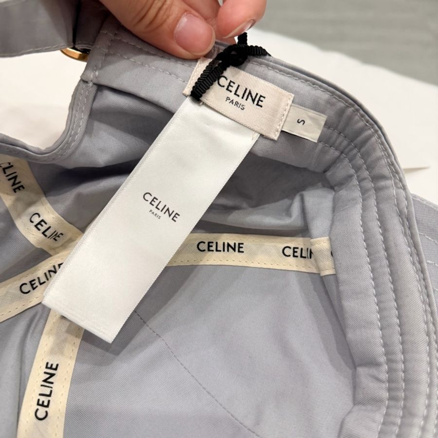 Celine 凱旋門 棒球帽 灰 S-12