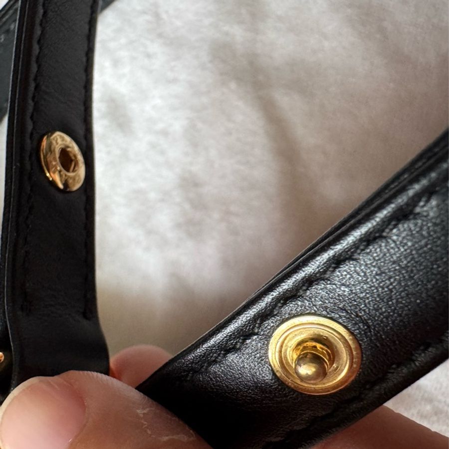 Prada Symbole Small Double Bag 黑×粉｜近新｜附原廠防塵袋-31
