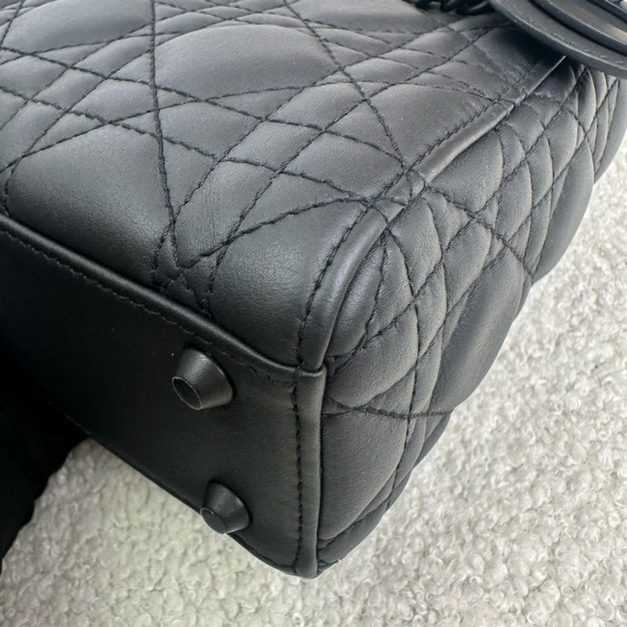 Dior 新款戴妃三格so black 磨砂黑-11