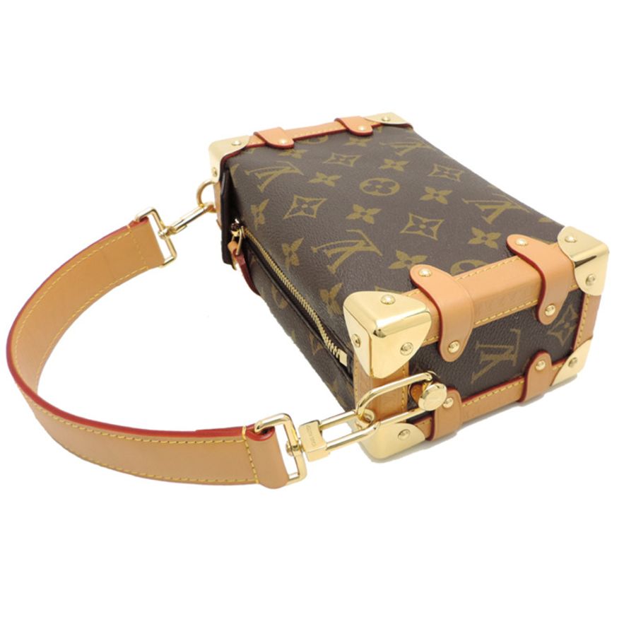 路易威登 Side Trunk PM 女士手提包 M46815 Monogram 棕色-3