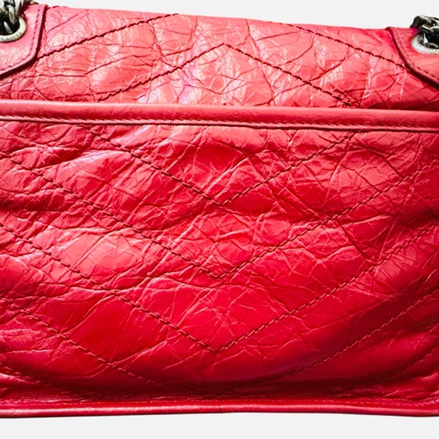 YSL Niki  Baby 小號 亮紅色-6