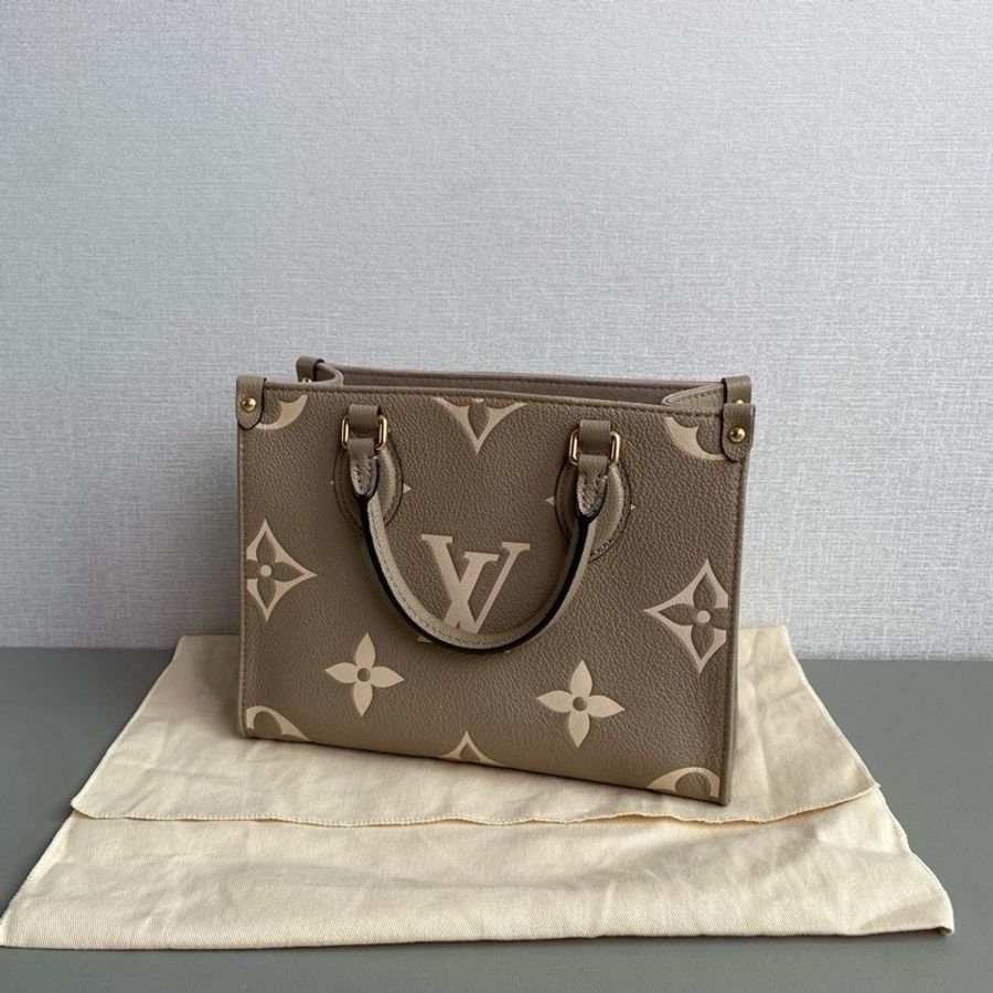 👜LV路易威登｜onthego大象灰小號｜98新芯片款-3