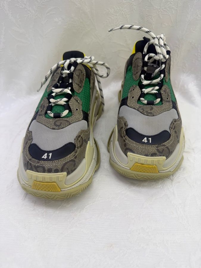 Gucci x Balenciaga Triple S  Low Trainers EU 41-1