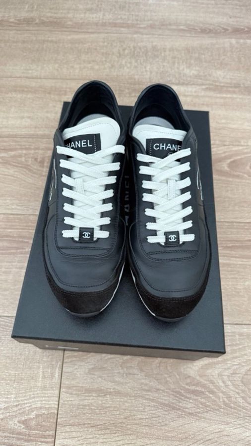 chanel香奈兒25p德訓鞋 尺碼39，配盒 僅穿兩次-1