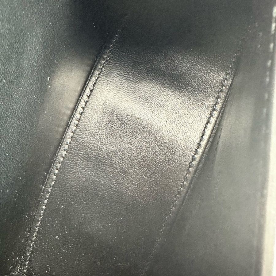 Balenciaga巴黎世家 xs黑金鳄鱼纹沙漏包 22年-7