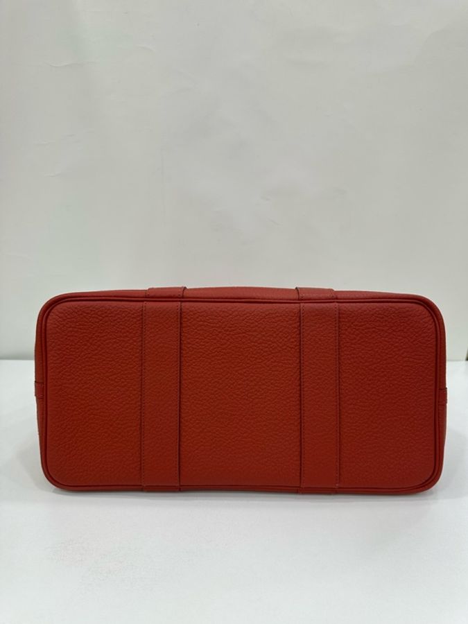 Hermes 愛馬仕 Garden花園包36 石榴紅 T刻-5