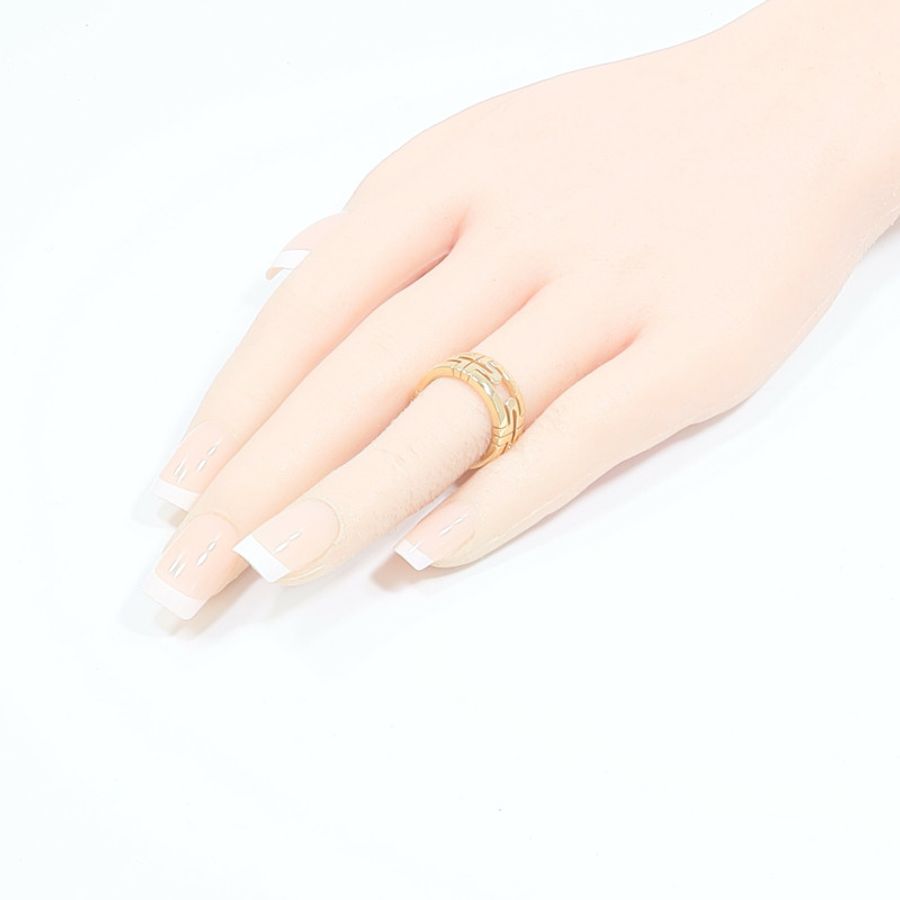 BVLGARI 18K黃金Parentesi Ring戒指-6