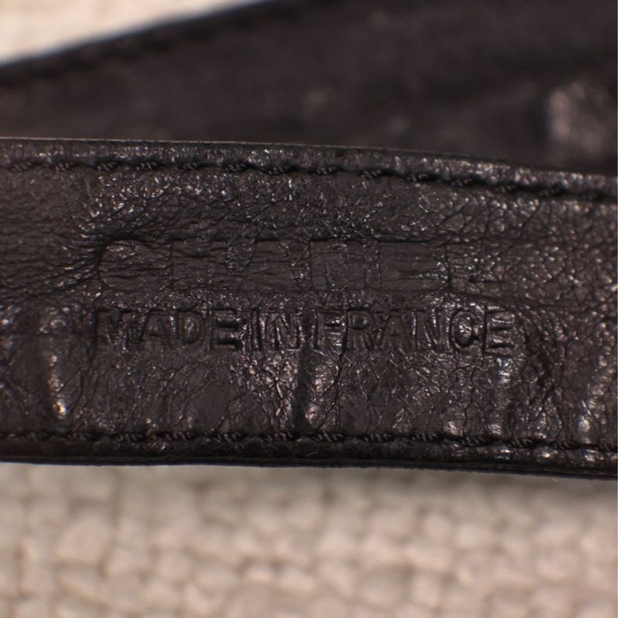 Chanel 王鸥同款黑金皮穿链腰链项链两用款腰链-21