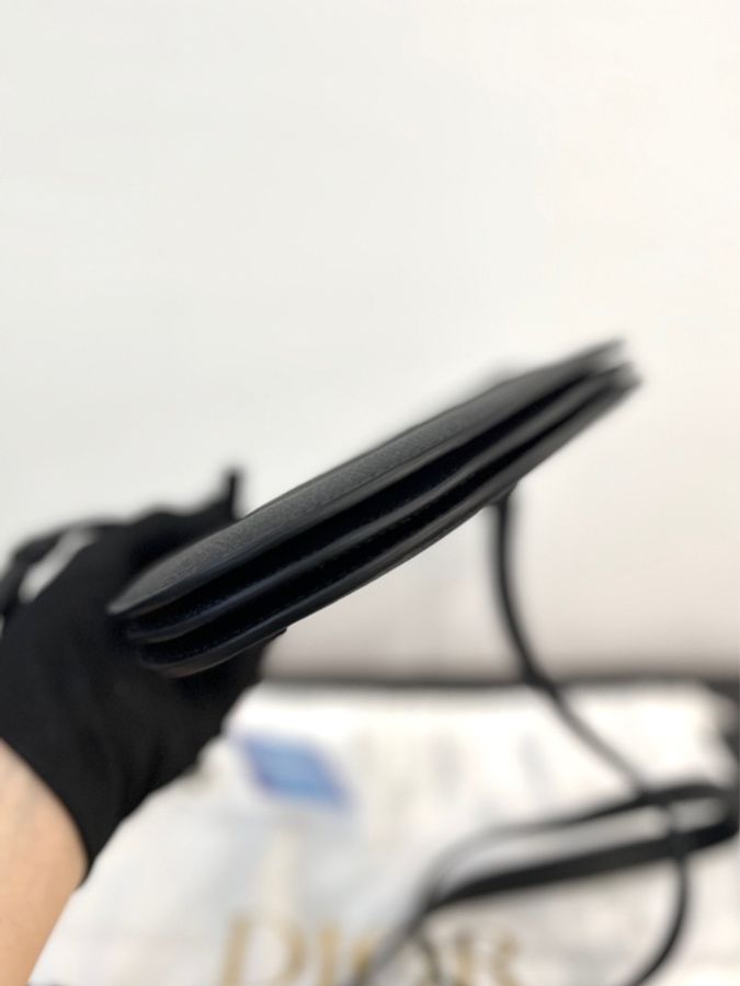迪奧/Dior 手拿包     黑色羊皮革-5