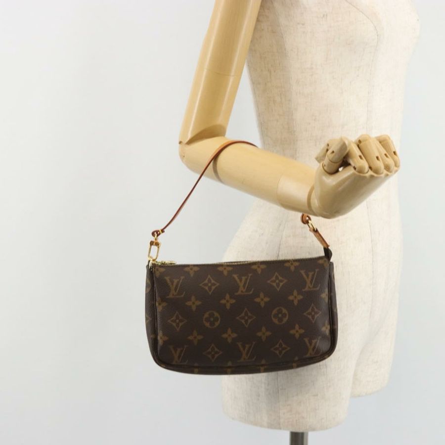 【日本直送】路易威登 Monogram Pochette Accessoires 配件包 M51980 Auth 187690V-21
