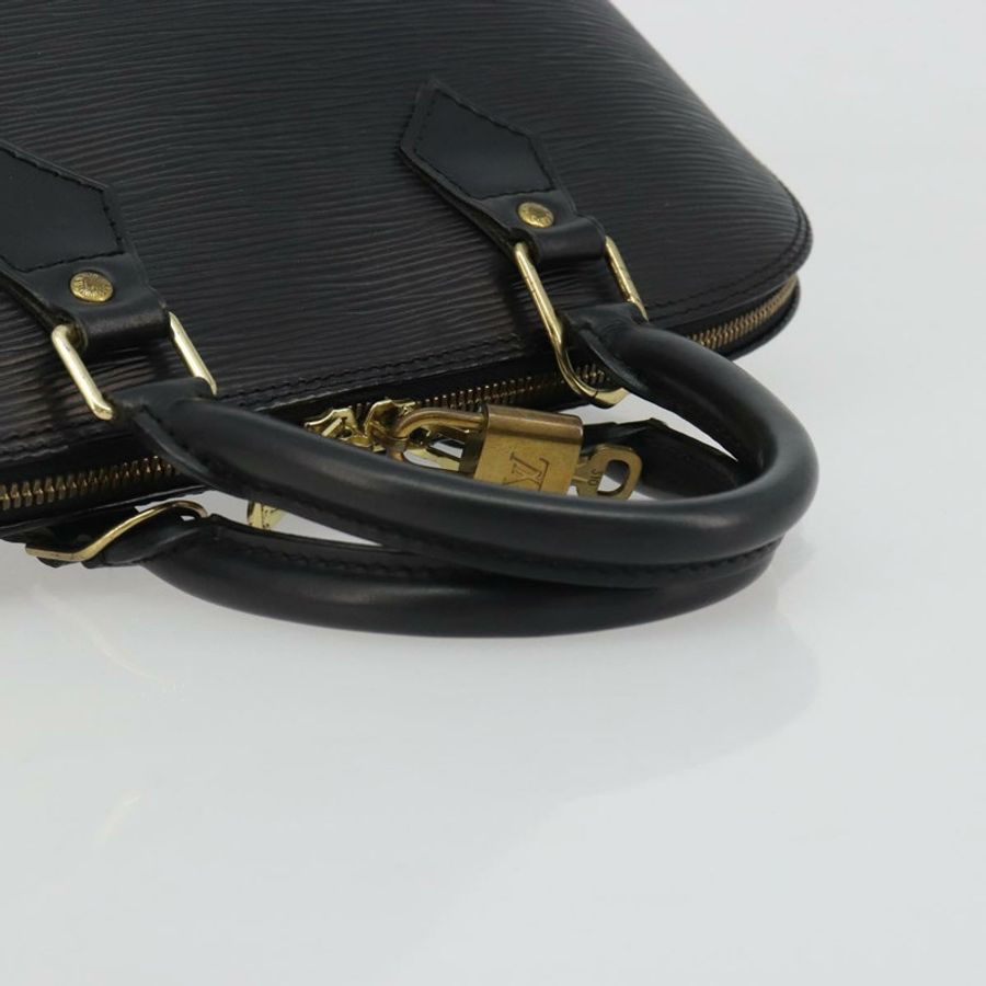 【日本直送】路易威登 Epi Alma 手提包 Noir 黑色 M52142 LV 正品 188076V-6